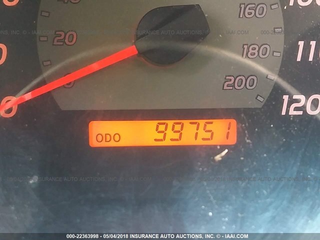 5TETX22NX9Z647497 - 2009 TOYOTA TACOMA ACCESS CAB Rot Foto 7