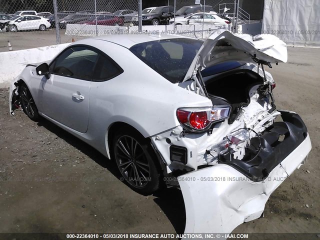JF1ZNAA17G8708818 - 2016 TOYOTA SCION FR-S თეთრი ფოტო 3
