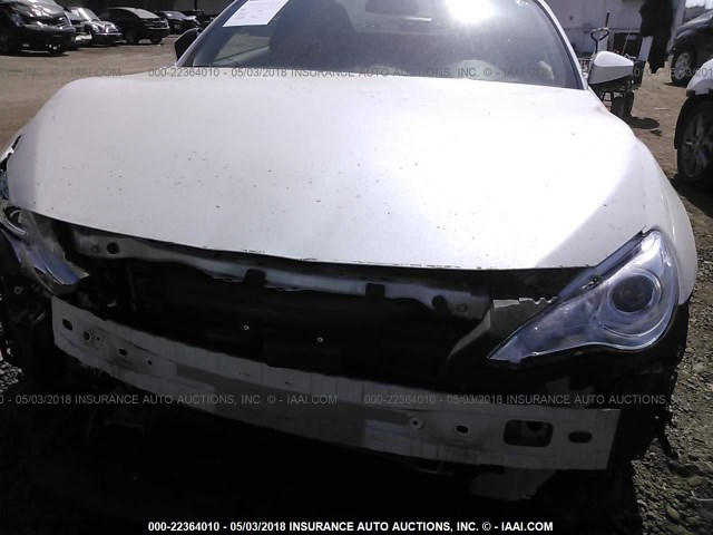 JF1ZNAA17G8708818 - 2016 TOYOTA SCION FR-S თეთრი ფოტო 6