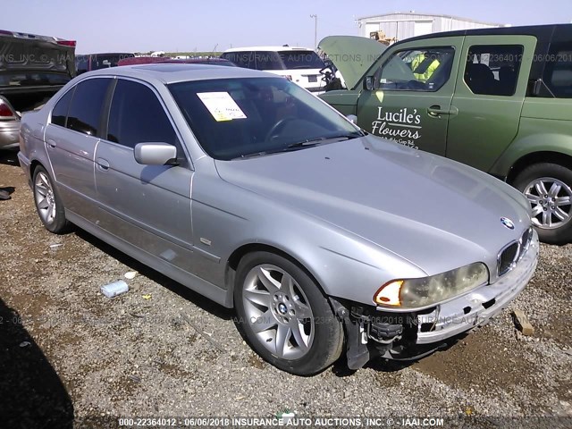 WBADT43493G028693 - 2003 BMW 525 I AUTOMATIC SILVER photo 1
