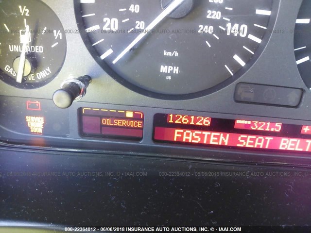 WBADT43493G028693 - 2003 BMW 525 I AUTOMATIC SILVER photo 7