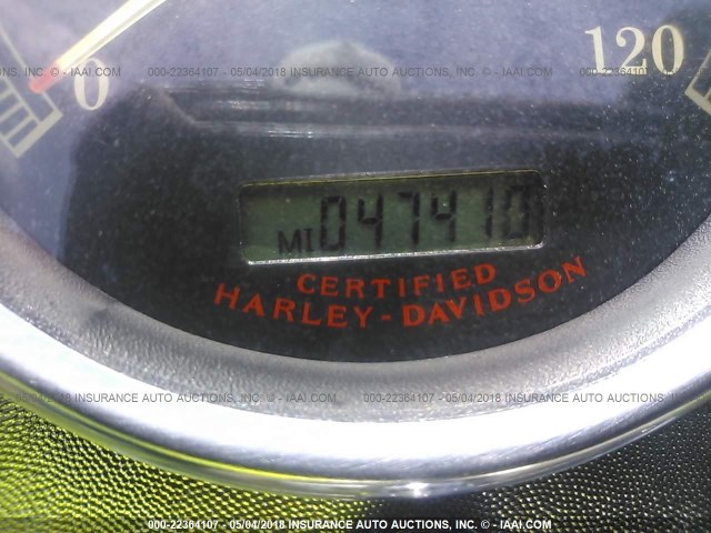 1HD1BHY155Y082096 - 2005 HARLEY-DAVIDSON FXST BLACK photo 7