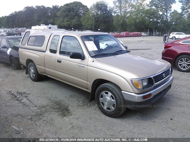 4TAVL52N3TZ209098 - 1996 TOYOTA TACOMA XTRACAB GOLD photo 1