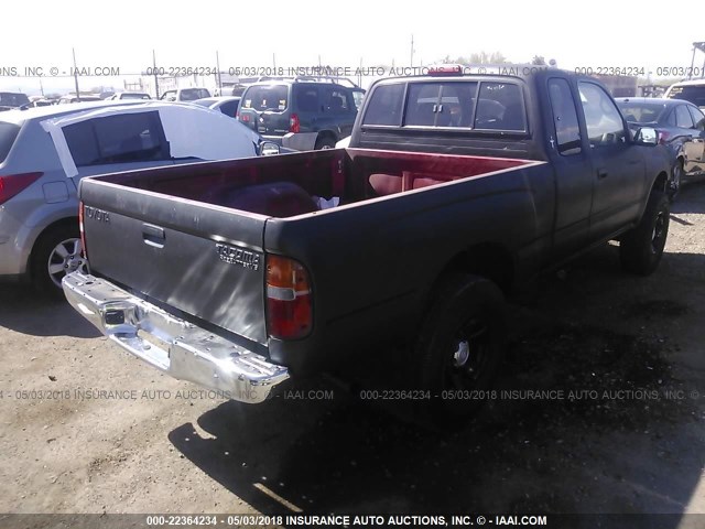 4TASN92N4XZ490757 - 1999 TOYOTA TACOMA XTRACAB PRERUNNER შავი ფოტო 4