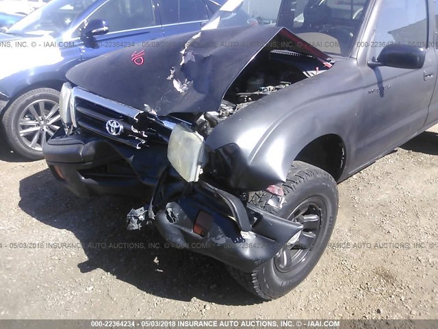 4TASN92N4XZ490757 - 1999 TOYOTA TACOMA XTRACAB PRERUNNER შავი ფოტო 6