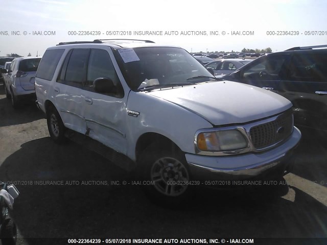 1FMRU1562YLA33540 - 2000 FORD EXPEDITION XLT 白色 照片 1