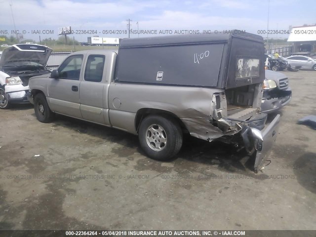 1GCEC19V24Z207248 - 2004 CHEVROLET SILVERADO C1500 SILVER photo 3