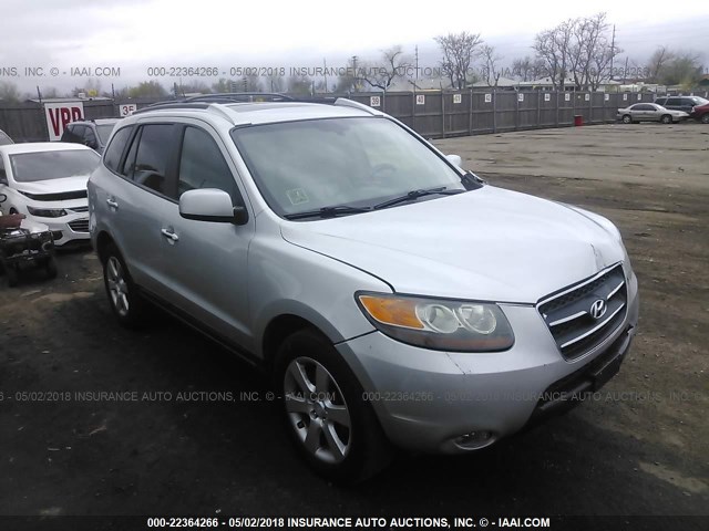 5NMSH73E17H100006 - 2007 HYUNDAI SANTA FE SE/LIMITED SILVER photo 1