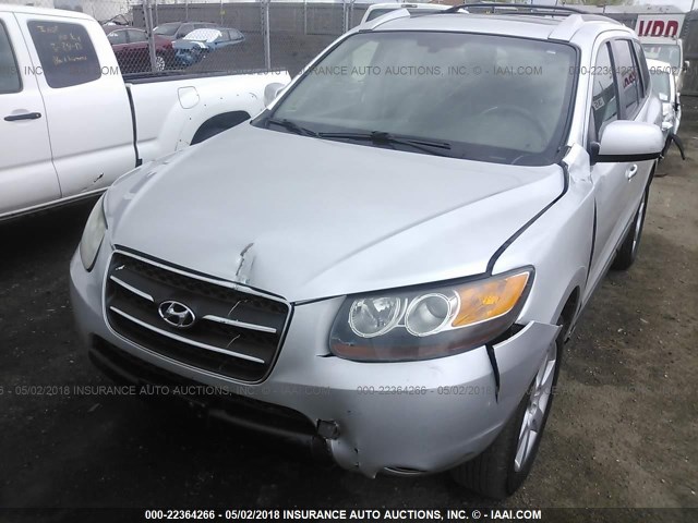 5NMSH73E17H100006 - 2007 HYUNDAI SANTA FE SE/LIMITED SILVER photo 6