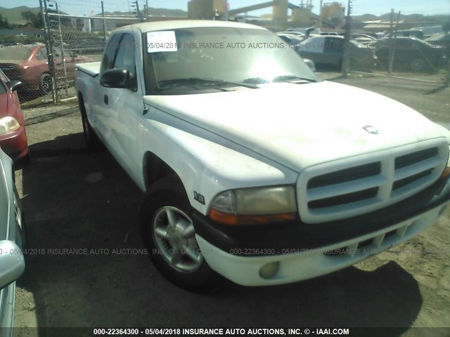 1B7GL22Y5WS541367 - 1998 DODGE DAKOTA WHITE photo 6