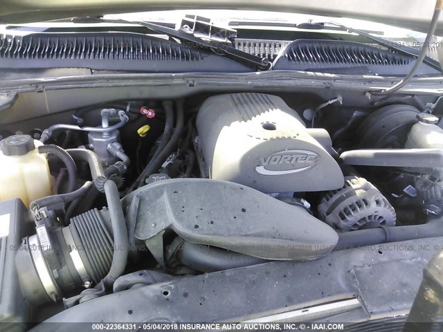 1GCEK19Z16Z132129 - 2006 CHEVROLET SILVERADO K1500 GRAY photo 10