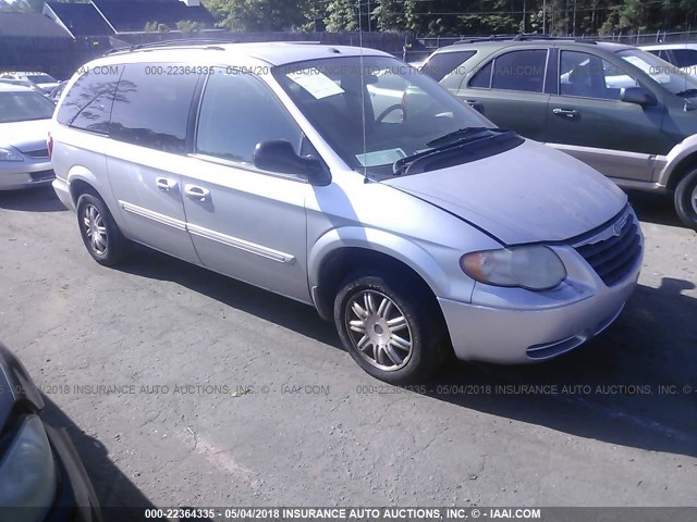 2A4GP54L77R235484 - 2007 CHRYSLER TOWN & COUNTRY TOURING SILVER photo 1