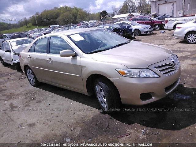 4T1BF3EK9BU672651 - 2011 TOYOTA CAMRY SE/LE/XLE GOLD photo 1