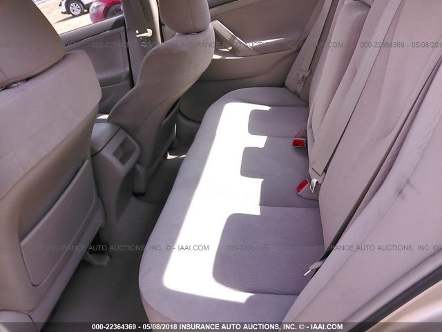 4T1BF3EK9BU672651 - 2011 TOYOTA CAMRY SE/LE/XLE GOLD photo 8