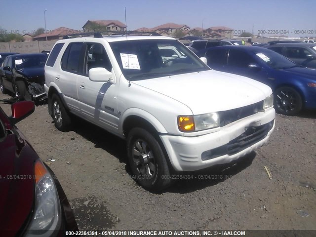 4S6CK58W1X4404086 - 1999 HONDA PASSPORT EX/LX Սպիտակ լուսանկար 1