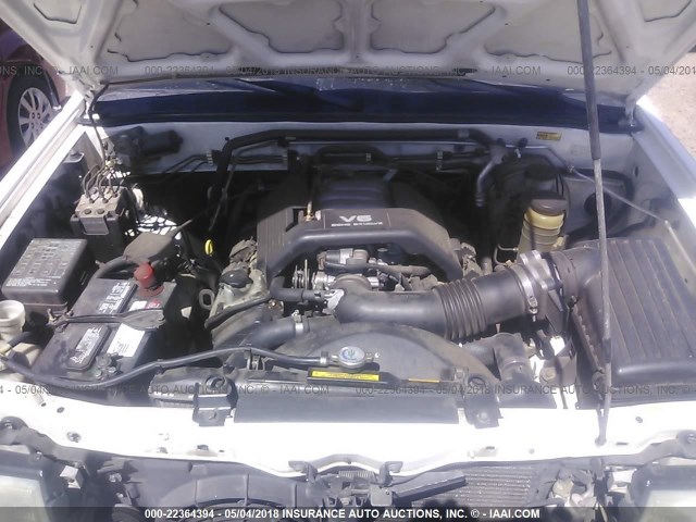 4S6CK58W1X4404086 - 1999 HONDA PASSPORT EX/LX Սպիտակ լուսանկար 10