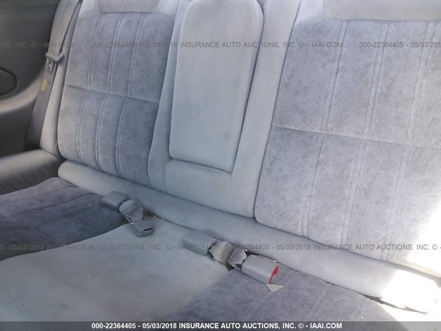 2G1WW12E129280942 - 2002 CHEVROLET MONTE CARLO LS SILVER photo 8