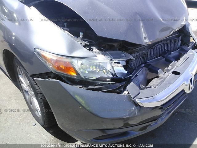 19XFB2F91CE347645 - 2012 HONDA CIVIC EXL Boz foto 6