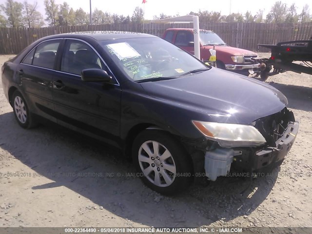 4T1BK46K47U033603 - 2007 TOYOTA CAMRY NEW GENERAT LE/XLE/SE BLACK photo 1