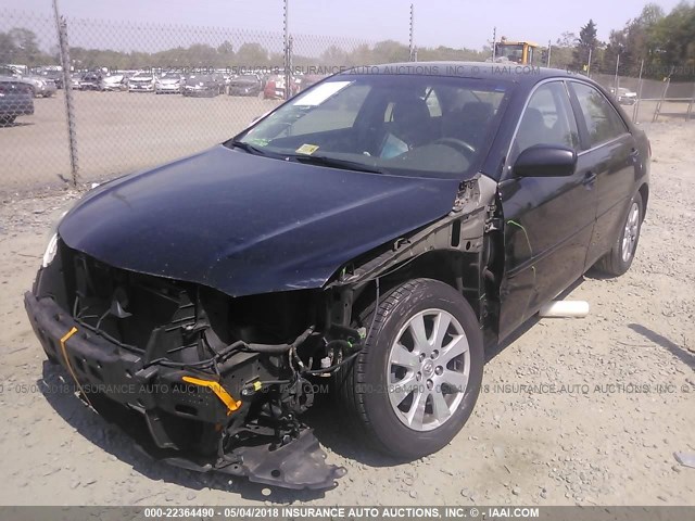 4T1BK46K47U033603 - 2007 TOYOTA CAMRY NEW GENERAT LE/XLE/SE BLACK photo 2