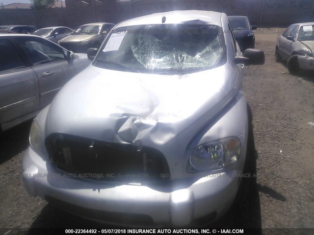 3GNBAAFW4BS506957 - 2011 CHEVROLET HHR LS SILVER photo 6