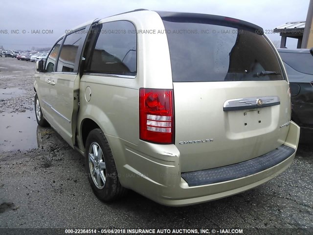 2A4RR5D15AR393685 - 2010 CHRYSLER TOWN & COUNTRY TOURING GOLD photo 3