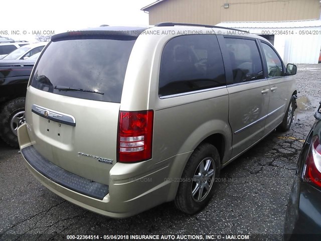 2A4RR5D15AR393685 - 2010 CHRYSLER TOWN & COUNTRY TOURING GOLD photo 4