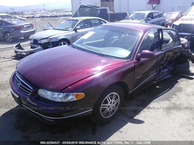 2G4WB52K2Y1256412 - 2000 BUICK REGAL LS 栗色 照片 2