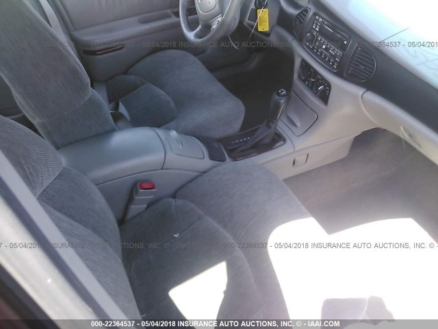 2G4WB52K2Y1256412 - 2000 BUICK REGAL LS 栗色 照片 5