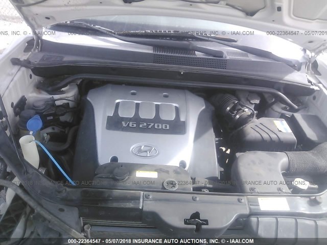 KM8JN12D86U333426 - 2006 HYUNDAI TUCSON GLS/LIMITED 白色 照片 10