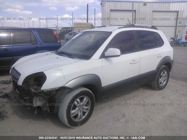 KM8JN12D86U333426 - 2006 HYUNDAI TUCSON GLS/LIMITED 白色 照片 2