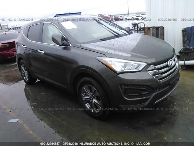 5XYZT3LB1EG156000 - 2014 HYUNDAI SANTA FE SPORT  BROWN photo 1