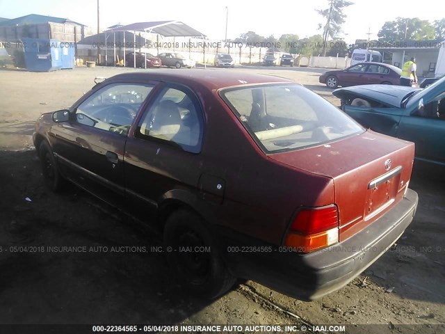 JT2AC52L6V0240282 - 1997 TOYOTA TERCEL CE RED photo 3