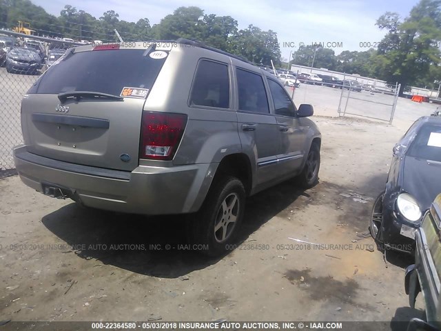 1J4HS48N15C648211 - 2005 JEEP GRAND CHEROKEE LAREDO/COLUMBIA/FREEDOM 金色 照片 4