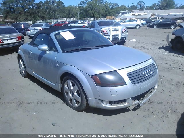 TRUTC28N821041849 - 2002 AUDI TT SILVER photo 1