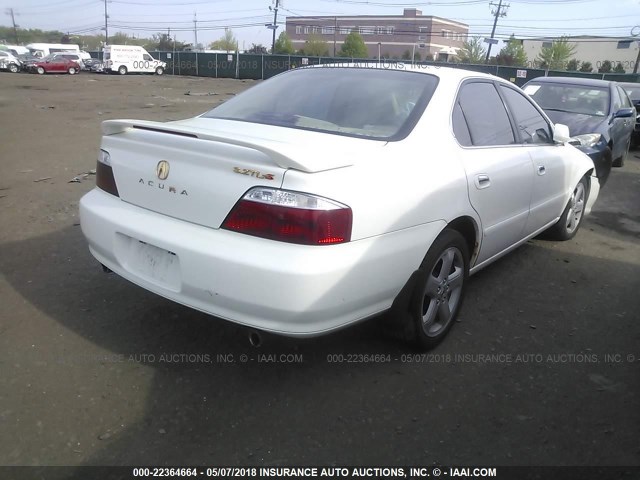 19UUA56853A046285 - 2003 ACURA 3.2TL TYPE-S WHITE photo 4