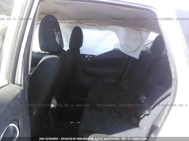 3N1CE2CP8GL366422 - 2016 NISSAN VERSA NOTE S/S PLUS/SV/SL/SR SILVER photo 8