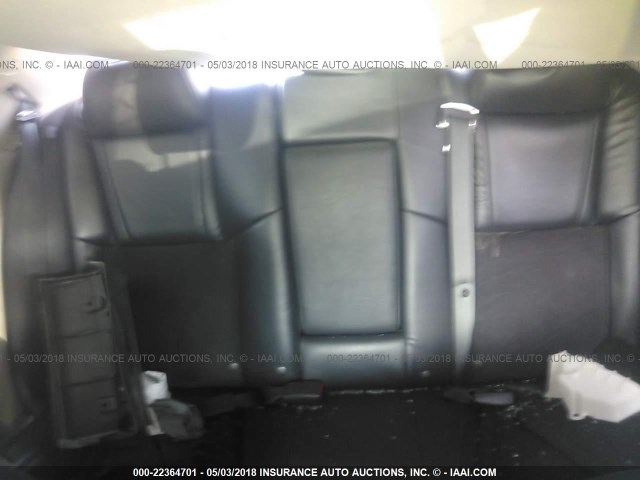 2C3LA73W86H377638 - 2006 CHRYSLER 300C SRT-8 BLACK photo 8