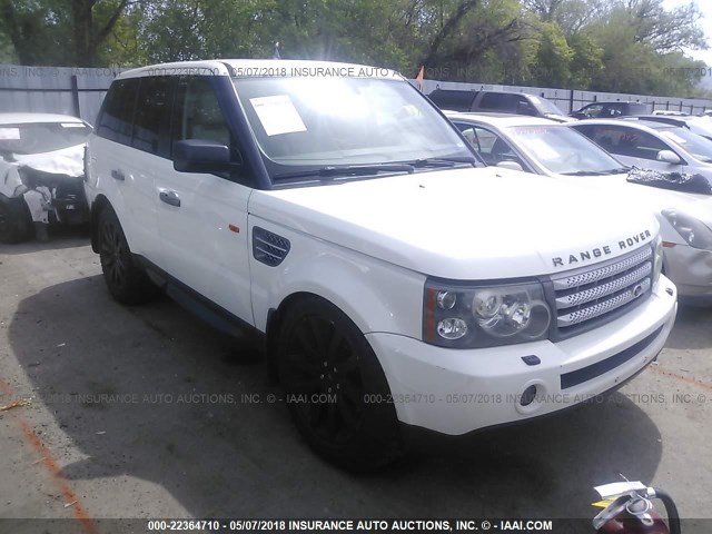 SALSH234X7A104357 - 2007 LAND ROVER RANGE ROVER SPORT SUPERCHARGED WHITE photo 1