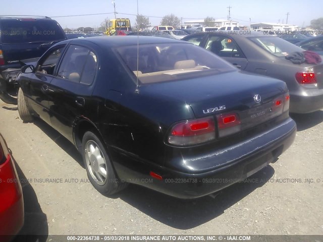 JT8JS47E8R0064242 - 1994 LEXUS GS 300 GREEN photo 3