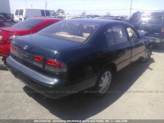 JT8JS47E8R0064242 - 1994 LEXUS GS 300 GREEN photo 4