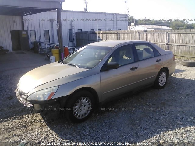 1HGCM56126A119039 - 2006 HONDA ACCORD VALUE GOLD photo 2