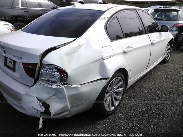 WBAPK5C52BA659527 - 2011 BMW 328 XI SULEV WHITE photo 4