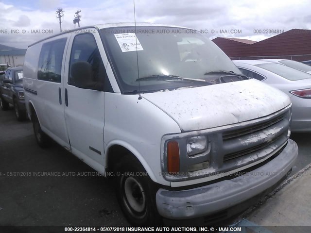 1GCFG25M0V1078602 - 1997 CHEVROLET EXPRESS G2500  WHITE photo 1