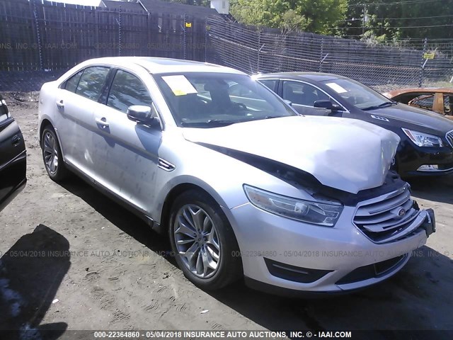 1FAHP2F89DG217542 - 2013 FORD TAURUS LIMITED SILVER photo 1