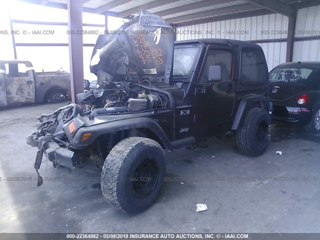 1J4FA39S02P773083 - 2002 JEEP WRANGLER / TJ X BLACK photo 2