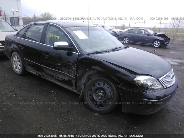 1FAFP28136G114949 - 2006 FORD FIVE HUNDRED LIMITED BLACK photo 1