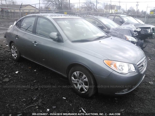 KMHDU46D99U825253 - 2009 HYUNDAI ELANTRA GLS/SE GRAY photo 1