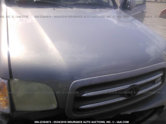 5TDZT38A41S005679 - 2001 TOYOTA SEQUOIA LIMITED GRAY photo 10