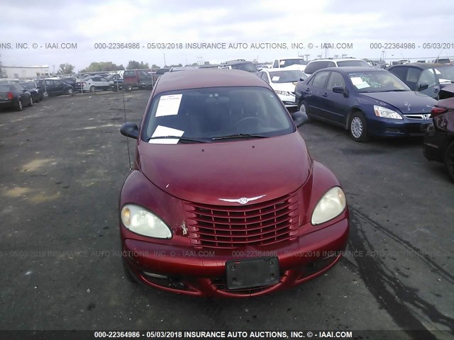 3C4FY58B64T205935 - 2004 CHRYSLER PT CRUISER TOURING RED photo 6